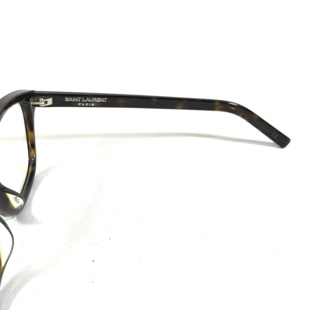 Saint Laurent Eyeglasses Frames SL 12/F 002 Tortoise Square Full Rim 54-16-140